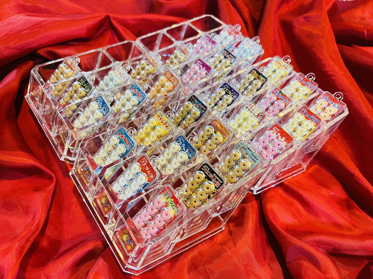 フエラムネ50th限定ミニチュアの 収納兼ディスプレイボックス完成