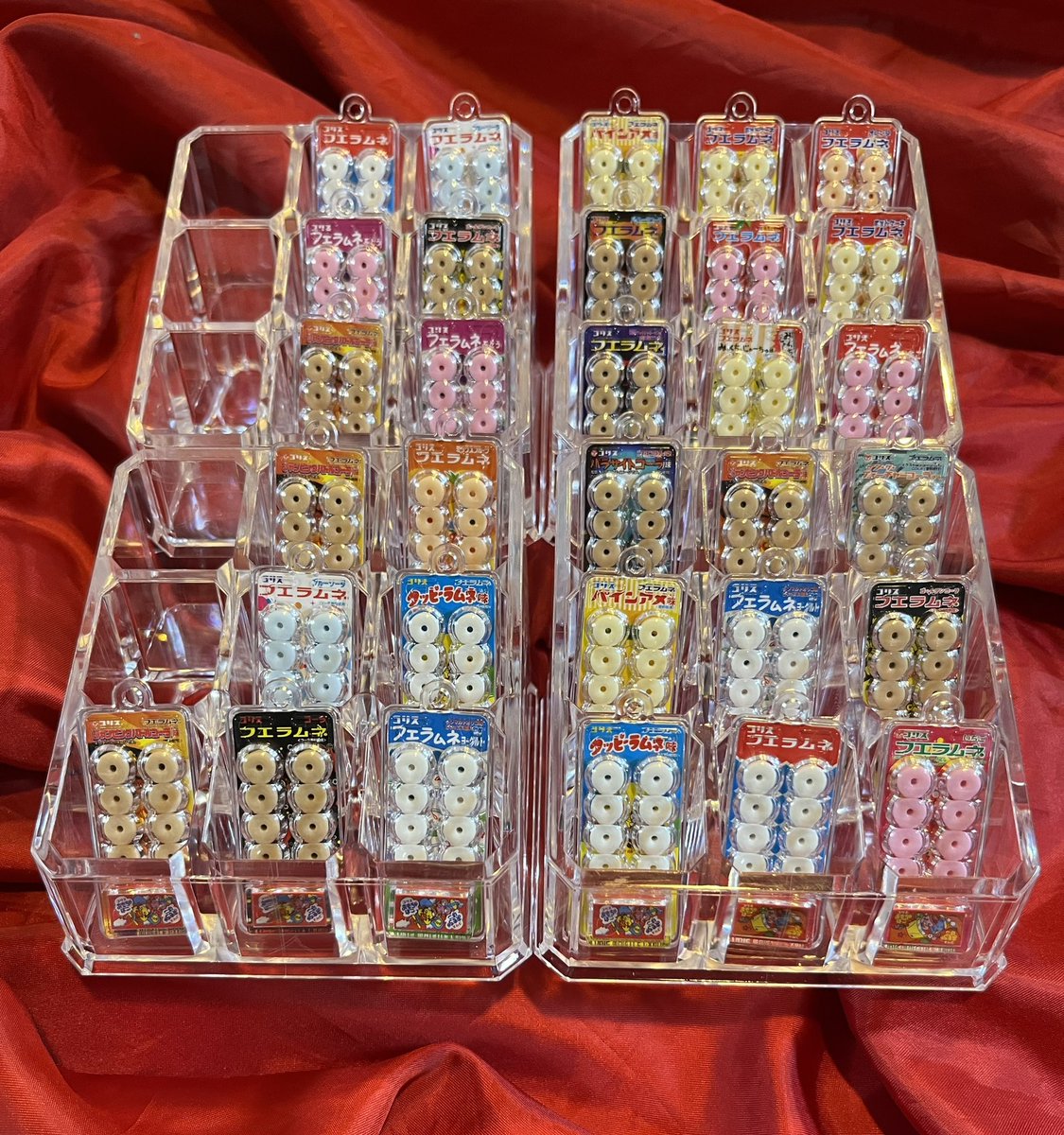 フエラムネ50th限定ミニチュアの 収納兼ディスプレイボックス完成