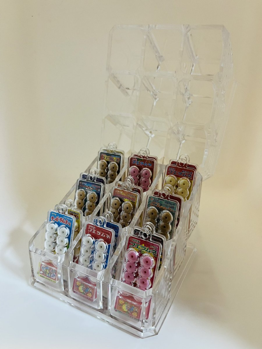 フエラムネ50th限定ミニチュアの 収納兼ディスプレイボックス完成