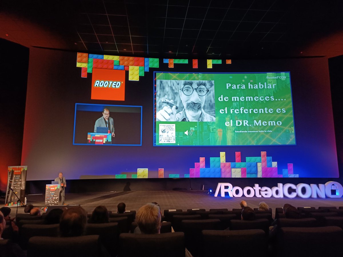 afernandesvigo's tweet image. Memes en la última jornada de @rootedcon #RootedCON2023