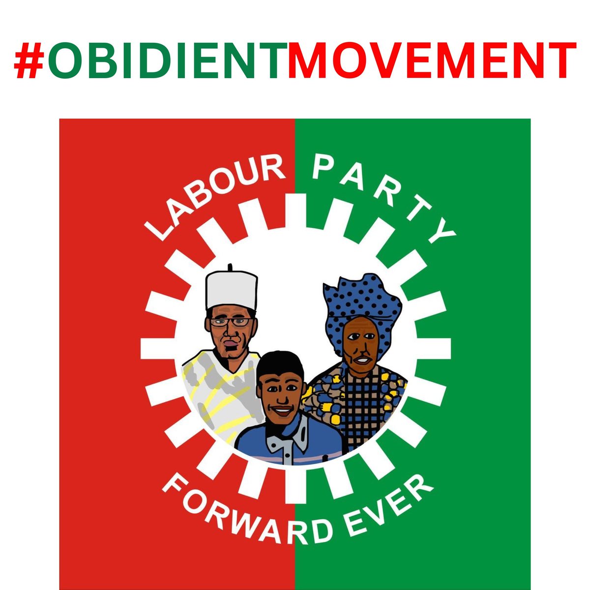 Vote: Labour Party (LP) ✅ from top to bottom. Vote: Mama, Papa, Pikin

LET'S BE GUIDED:
Come March 18, 2023 on no ground should PDP or APC candidates be gifted a vote by any #obidient for any elective position without an LP candidate. 

#GRVforLagos
#KudabankSca
#OccupyINECNOW