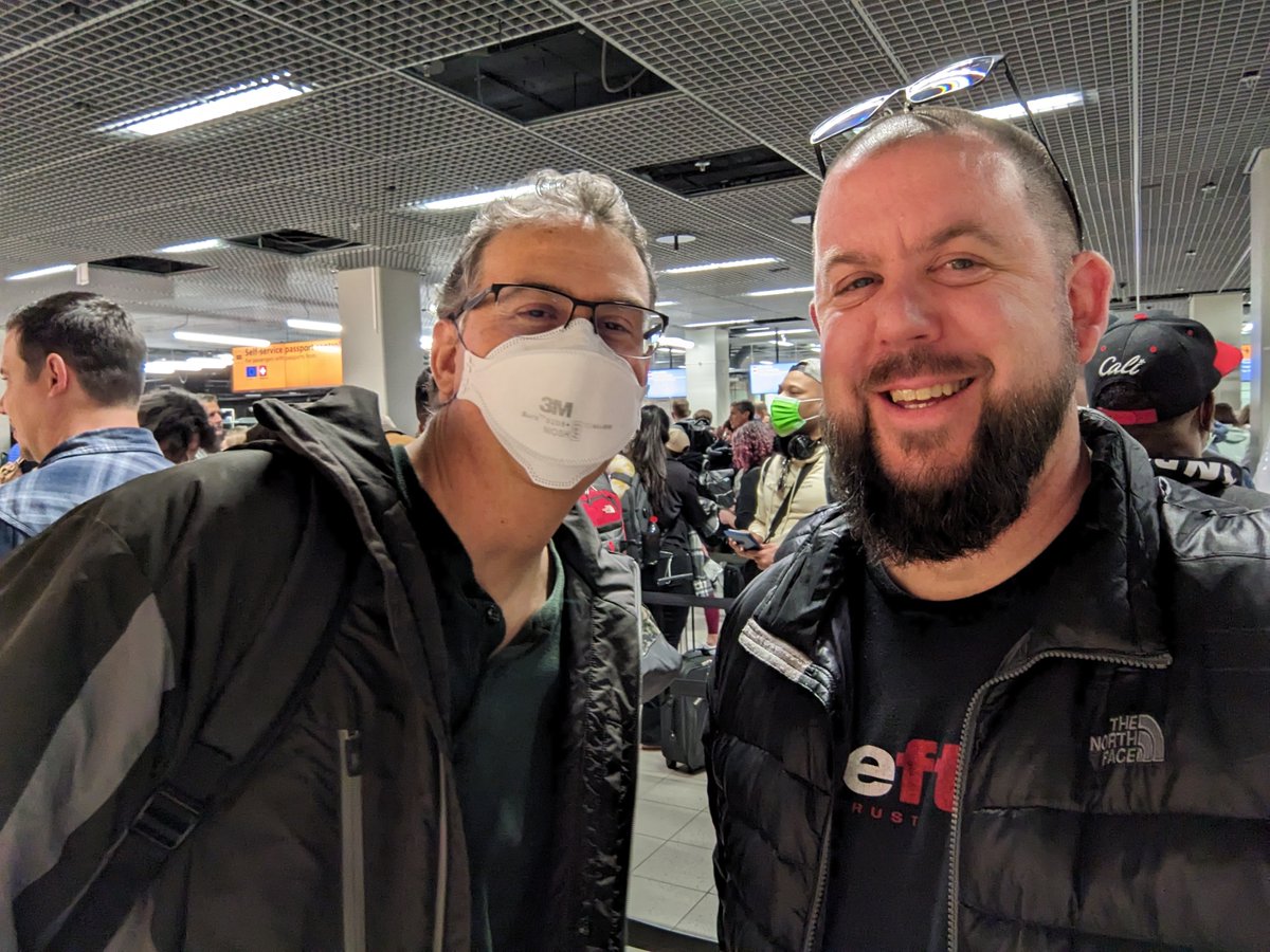 KrisFreedain's tweet image. Made it to Amsterdam - next stop Berlin for #fossback