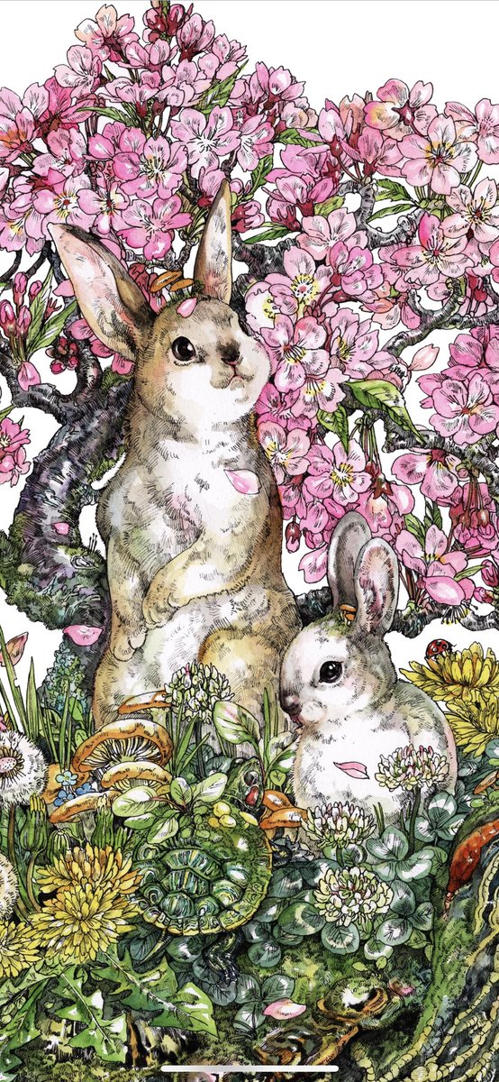 「阪急うめだ店での個展のメインビジュアルです。 」|Keso Artのイラスト