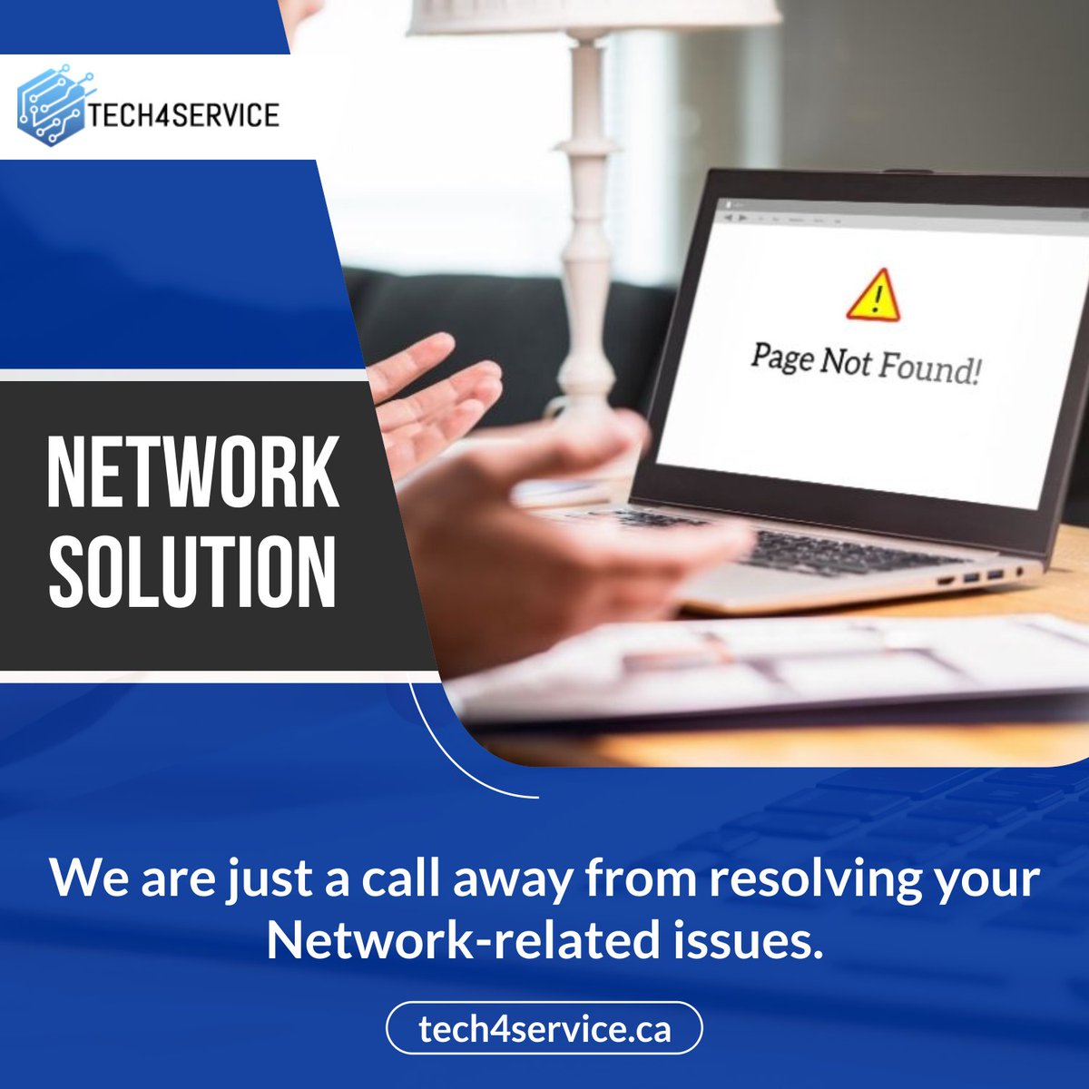 tech4service's tweet image. Tech4service Network Solutions integrate your business strategic objectives into the design of wired or wireless networks, making them more effective over time.

#networksolution #ComputerRepairing #laptoprepairing #repairservices #remoteservices #edmonton #Canadá