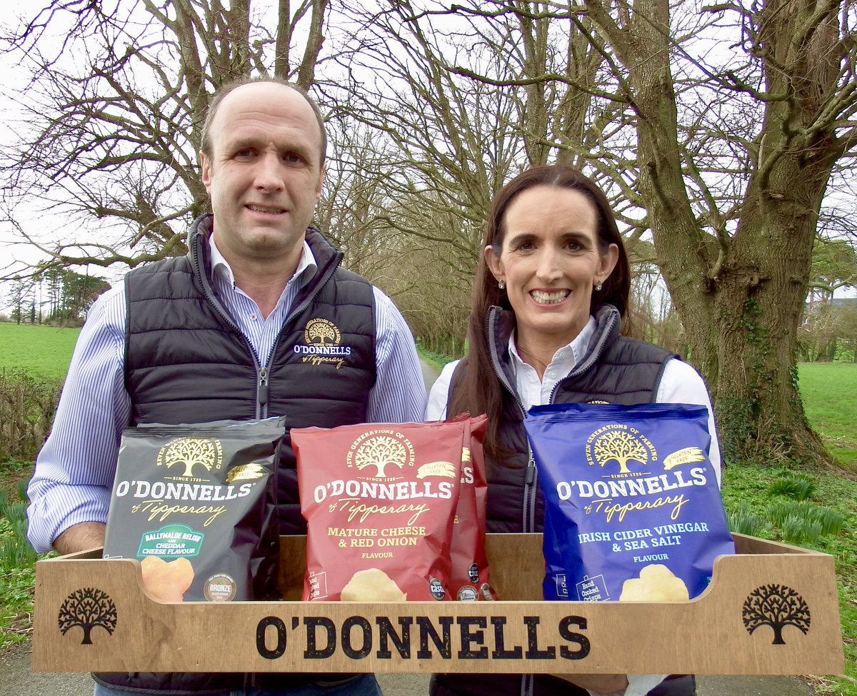 O' Donnells Crisps (@odonnellscrisps) on Twitter photo O’Donnells, Ireland’s No 1 Hand Cooked Crisp Brand, is delighted to announce we are available in Marks & Spencer Stores in Ireland.
 
Customers can now pick up Ireland’s most awarded crisps, in 3 delicious flavours across 18 Marks & Spencer stores in the Republic of Ireland. O’Donnells, Ireland’s No 1 Hand Cooked Crisp Brand, is delighted to announce we are available in Marks & Spencer Stores in Ireland.
 
Customers can now pick up Ireland’s most awarded crisps, in 3 delicious flavours across 18 Marks & Spencer stores in the Republic of Ireland.