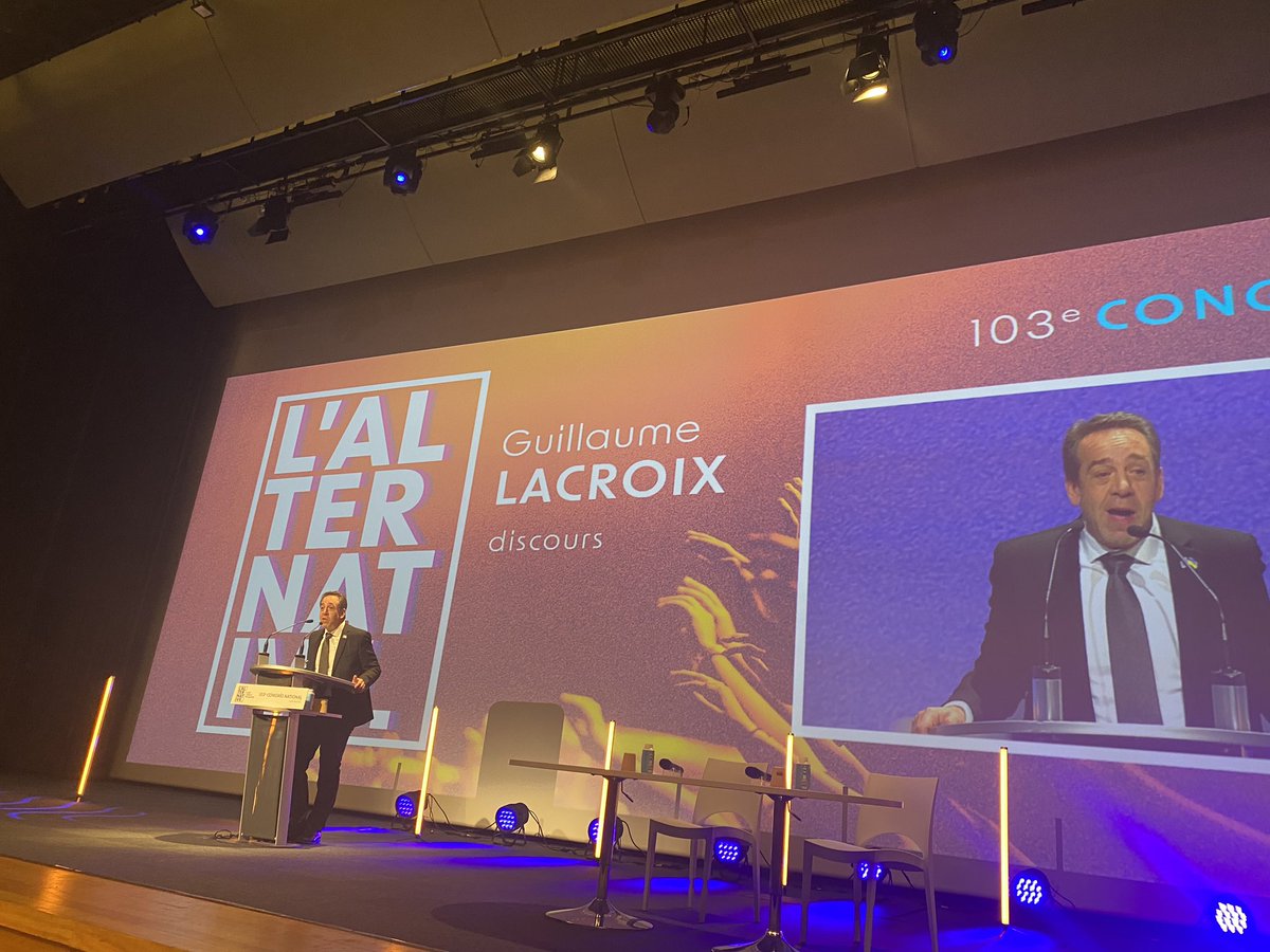 PartiRadicalG30's tweet photo. @Lacroix_PRG 💬 Face au risque d’une extrême droite au pouvoir, c’est notre devoir de construire une #gauche crédible, qui donne confiance, qui donne envie 
#CongresPRG #Lalternative https://t.co/DUFdKlZzm9