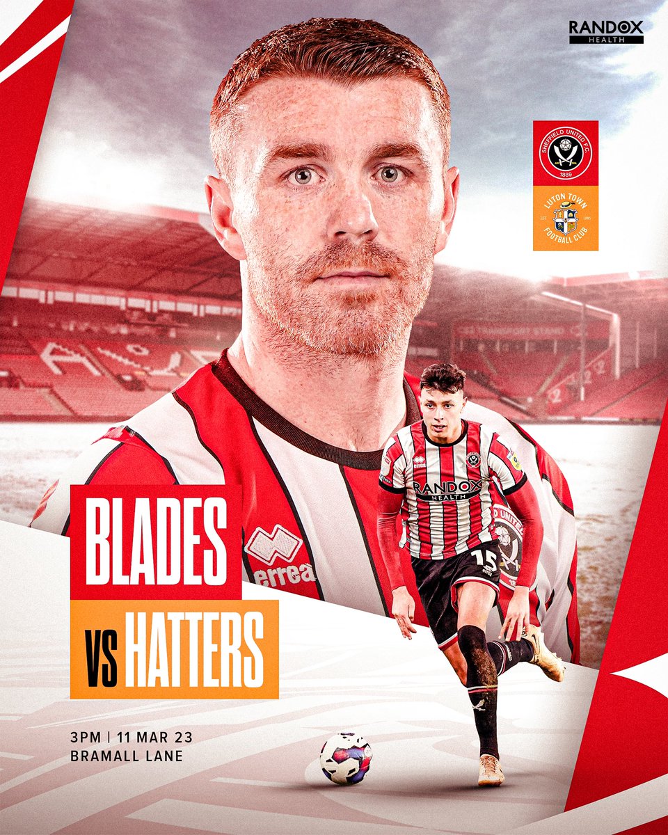 Matchday in the <a href="/SkyBetChamp/">Sky Bet Championship</a>! 😍

GAME ON at Bramall Lane as Luton visit for a 3pm Kick-off. Come on United! ⚔️