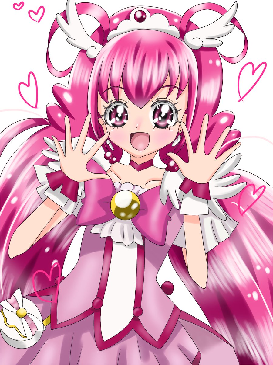 スマイルプリキュア キュアハッピー コスプレ衣装 Amazon.co.jp