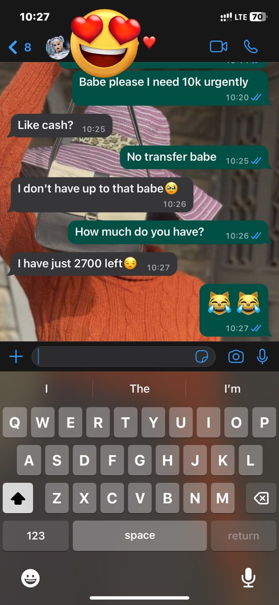 Good_Bad_Boi_'s tweet photo. @Queen_Aeesha I love this babe die 😹❤️ https://t.co/HnTv8a6byd