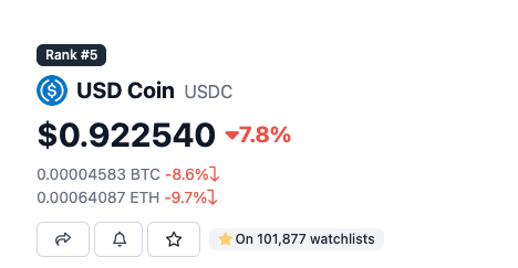 bobbyong's tweet photo. The unstable stablecoins...

We need a proper decentralized stablecoin for situations such as this. All we want is our stablecoin to be $1.00 https://t.co/gSwmQ5HiXv