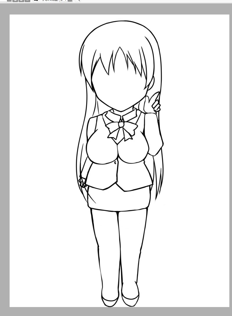 新任先生のSD☆
優香先生も等身は高めでカキカキ〆('ー`)b 