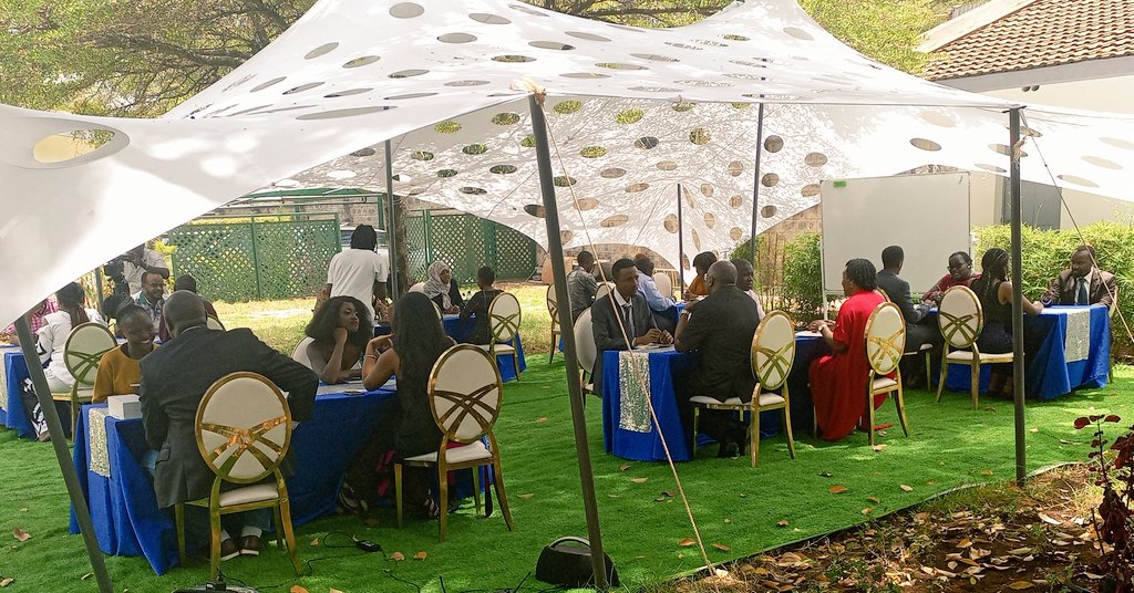NyangePatience's tweet photo. "A mentor empowers a person to see a possible future and believe it can be obtained". 

Among other mentors at #AminaLiveGraduation , I'm excited to share my experience &amp; expertise with  all these great young people graduating today at @AminaLIVE254 

@AMB_A_Mohammed https://t.co/OUh2cwtYWE