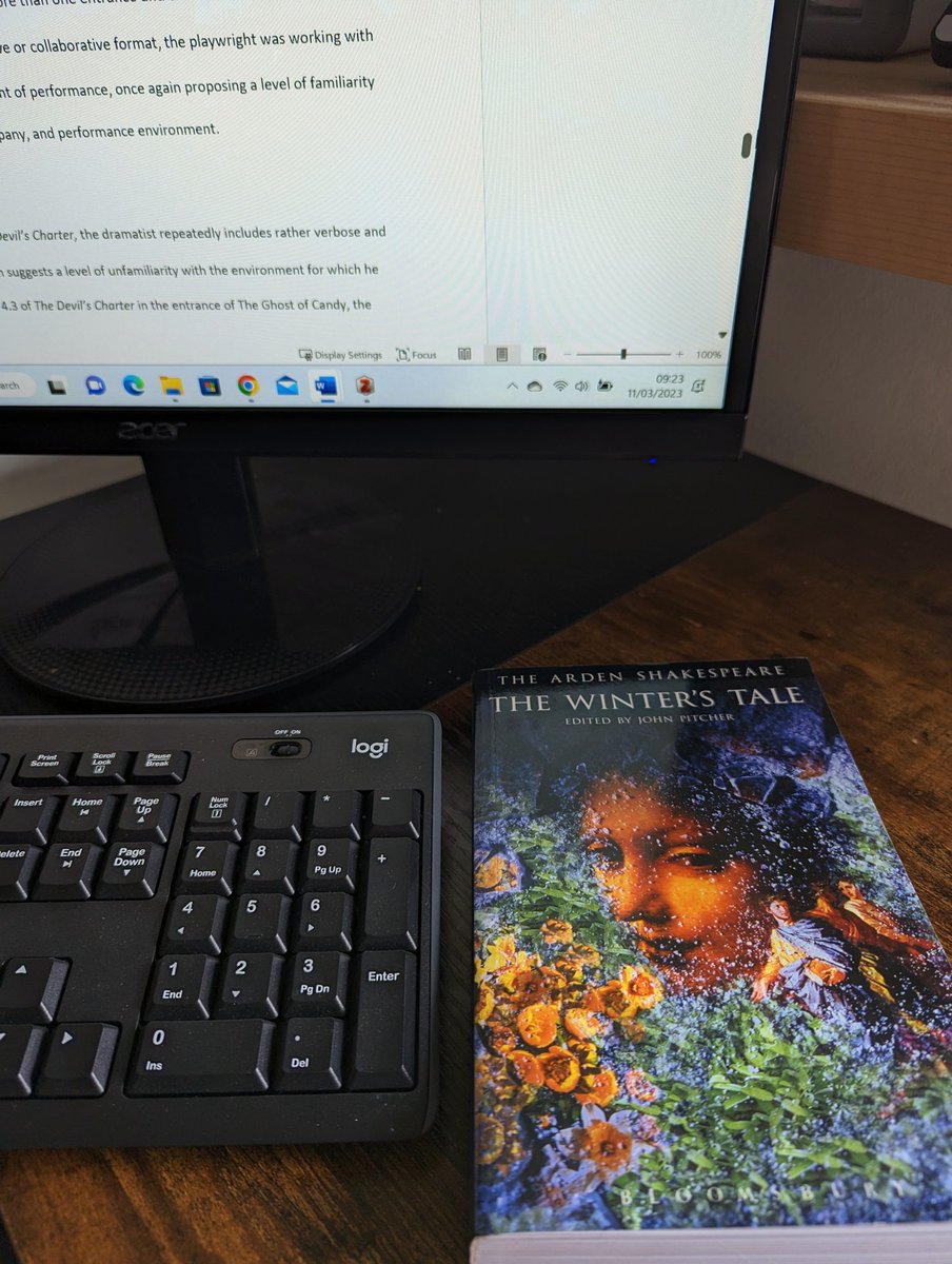 Ndfitzpatrick01's tweet image. It's not work if you love what you do ❤️

#thewinterstale #conferencepaper #conference #shakespeare #academictwitter #ShakespeareInLove