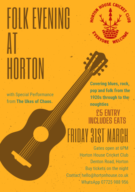 Folk Evening - 31st March #Pitchero
hortonhouse.co.uk/news/folk-even…