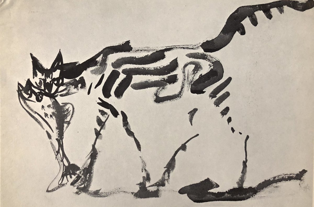 Hans Fischer (1909-1958), chats/cats/katzen 