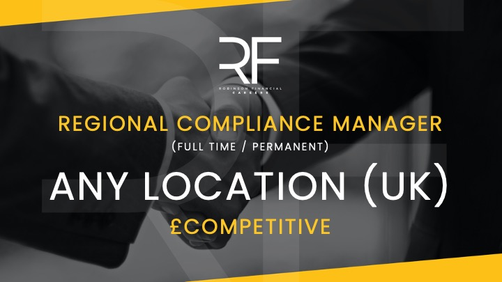 FinancialJobs's tweet image. A rare opportunity has become available for an experienced compliance professional to join one of the UK’s most dynamic, Chartered National Firms, as a Regional Compliance Manager. 
#WealthManagement #Compliance #IFA #DipFS #FSJobs #FinancialServices #CharteredWealthManagement