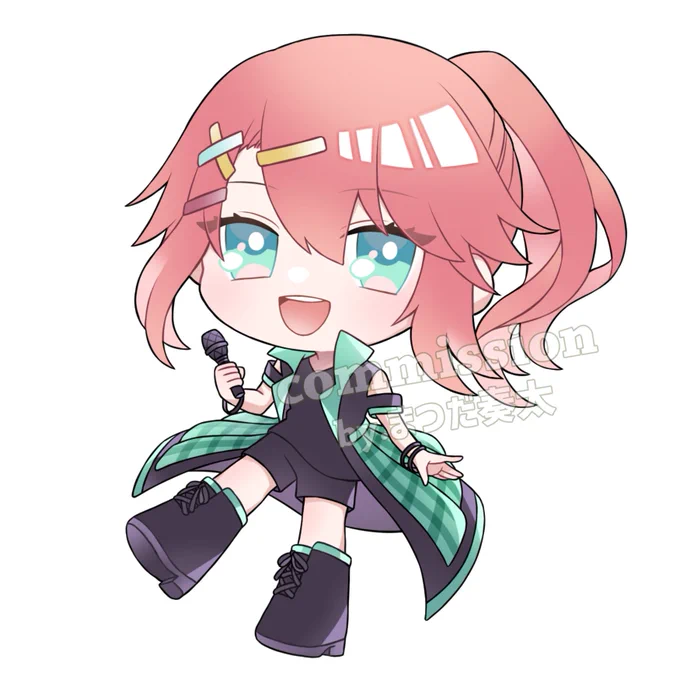 改めてご紹介!Ritoryさんの新たなアクリルキーホルダーのイラストを担当させて頂きました〜!今回は、1周年記念MVの時にデザインさせて頂いた衣装制作中、懐かしくてしみじみニッコリしました追加グッズ要チェック!!  