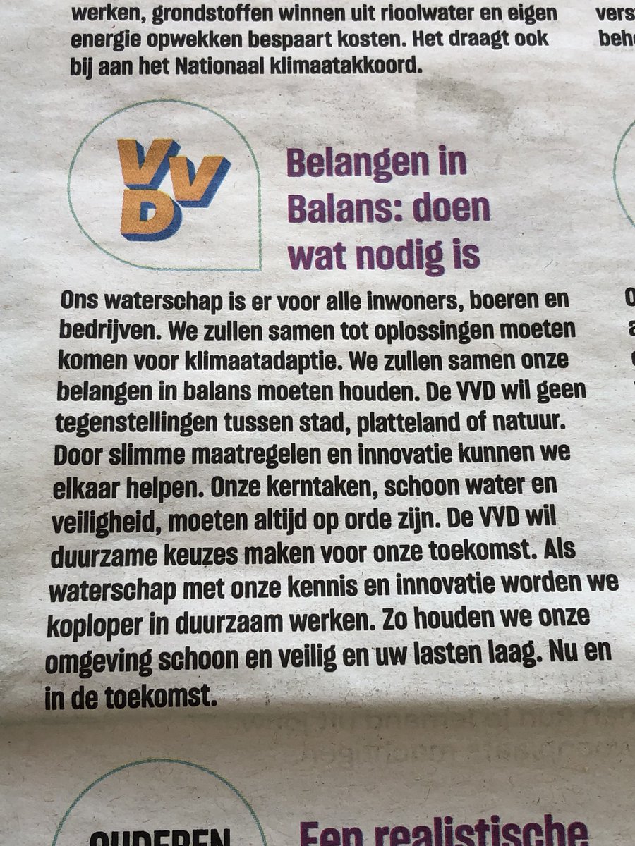 Duidelijke kan het niet zijn #verkiezingen #vechtstromen