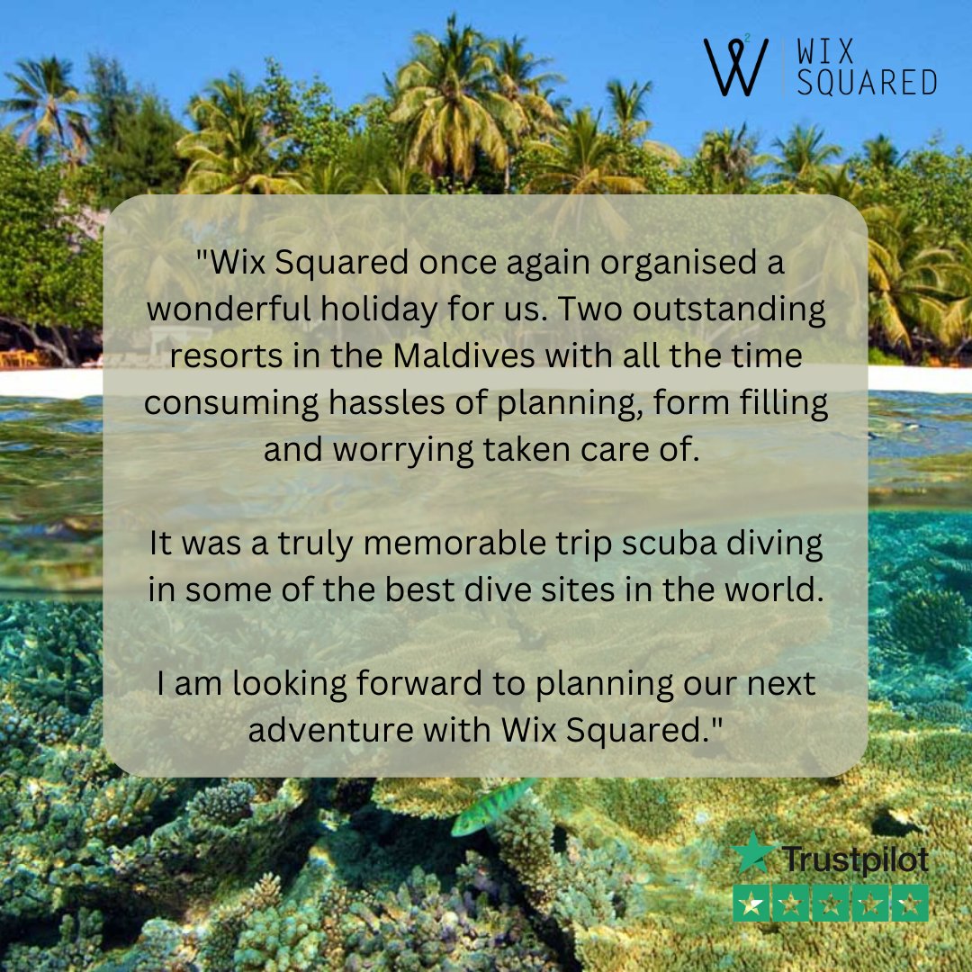 WIXSQUARED's tweet photo. Thank you to everyone who takes the time to leave us a review! We loved planning this island adventure. https://t.co/4nQ8uPXhQQ