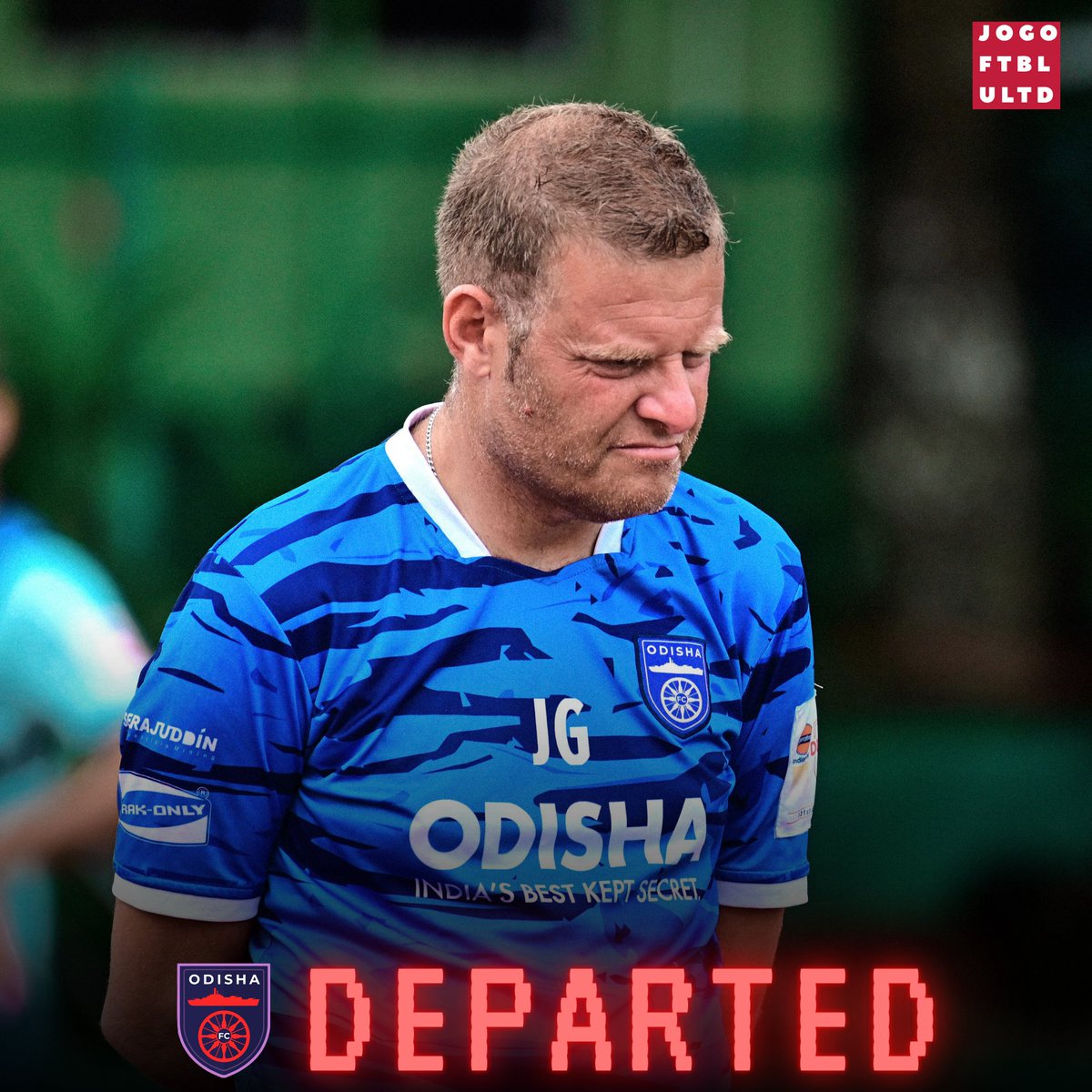 jogo_ftbl_ultd's tweet photo. 🚨 Breaking : Odisha FC &amp; Head Coach Josep Gombau part ways 🤝

 #OdishaFC # #isl https://t.co/98jSYfVwNg
