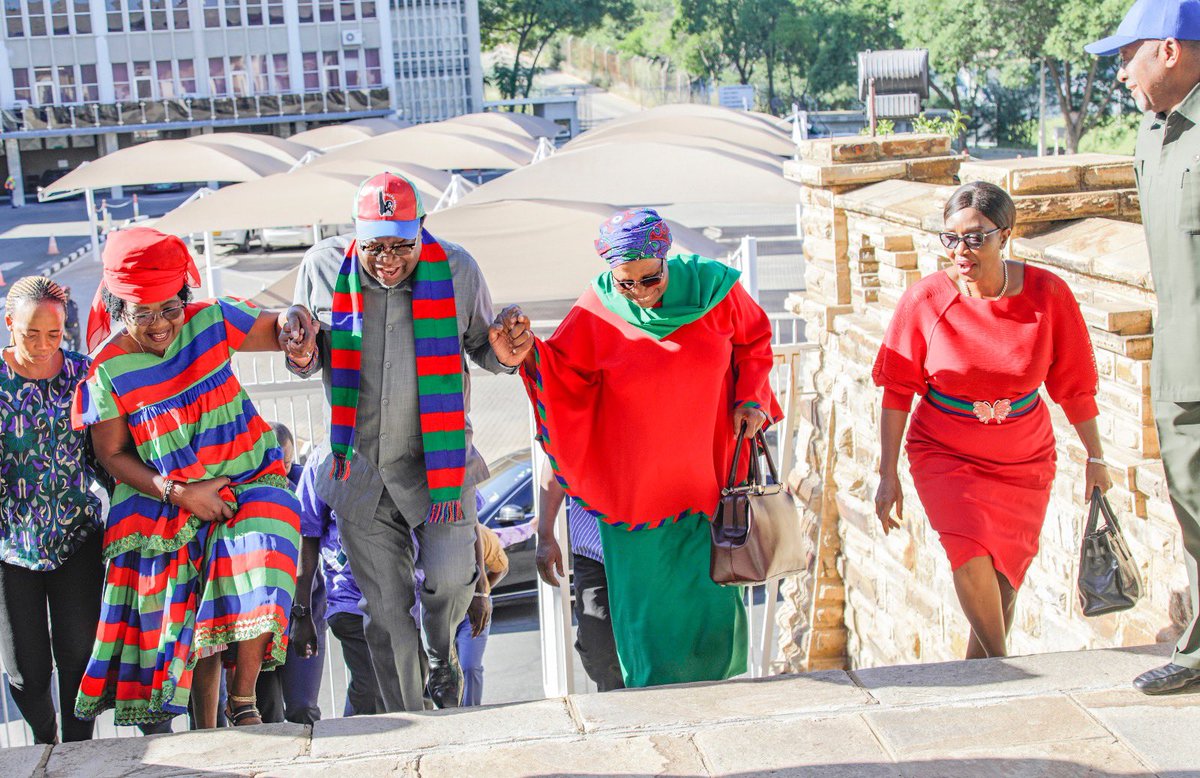 hagegeingob's tweet photo. Photos: Opening of the Central Committee of the @SWAPONamibia at Parliament Gardens, 11 March 2023. https://t.co/eIGJAuOYIv