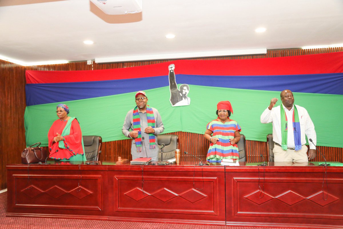 hagegeingob's tweet photo. Photos: Opening of the Central Committee of the @SWAPONamibia at Parliament Gardens, 11 March 2023. https://t.co/eIGJAuOYIv