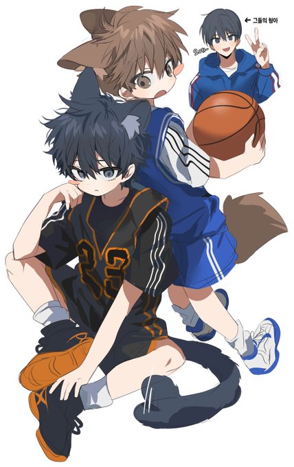 「バスケットボール 黒髪」のTwitter画像/イラスト(人気順)