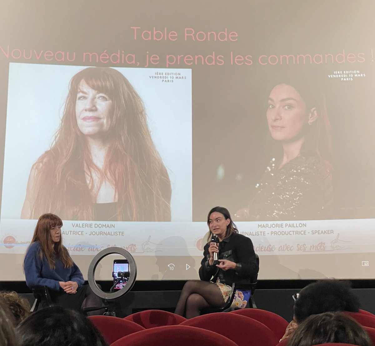 Carina Cheklit ✨ (@carinacheklit) on Twitter photo Hier soir, très bon moment avec les <a href="/LLumidacieuses/">Les Lumidacieuses</a>. Des prises de parole de femmes inspirantes :
<a href="/Virginie_Herz/">Virginie Herz</a>
<a href="/valeriedomain/">valerie domain</a>
<a href="/carolineleflour/">Caroline Le Flour</a>
<a href="/EmilieFreche/">Emilie Frèche</a>
<a href="/ErnisSlam/">E.R.N.I.S</a>
<a href="/marjoriepaillon/">Marjorie Paillon</a>
<a href="/ShumonaSinha/">ShumonaSinha 📚Écrivain/Author</a>
<a href="/cvigneaux/">Caroline Vigneaux</a>…
Bravo <a href="/sabine_vu/">VU Sabine</a> pour cette 1ère édition!👏🏼
With <a href="/CelineBeckrich/">dis Celine💋 Instagram et réseaux sociaux</a>🥰 Hier soir, très bon moment avec les <a href="/LLumidacieuses/">Les Lumidacieuses</a>. Des prises de parole de femmes inspirantes :
<a href="/Virginie_Herz/">Virginie Herz</a>
<a href="/valeriedomain/">valerie domain</a>
<a href="/carolineleflour/">Caroline Le Flour</a>
<a href="/EmilieFreche/">Emilie Frèche</a>
<a href="/ErnisSlam/">E.R.N.I.S</a>
<a href="/marjoriepaillon/">Marjorie Paillon</a>
<a href="/ShumonaSinha/">ShumonaSinha 📚Écrivain/Author</a>
<a href="/cvigneaux/">Caroline Vigneaux</a>…
Bravo <a href="/sabine_vu/">VU Sabine</a> pour cette 1ère édition!👏🏼
With <a href="/CelineBeckrich/">dis Celine💋 Instagram et réseaux sociaux</a>🥰