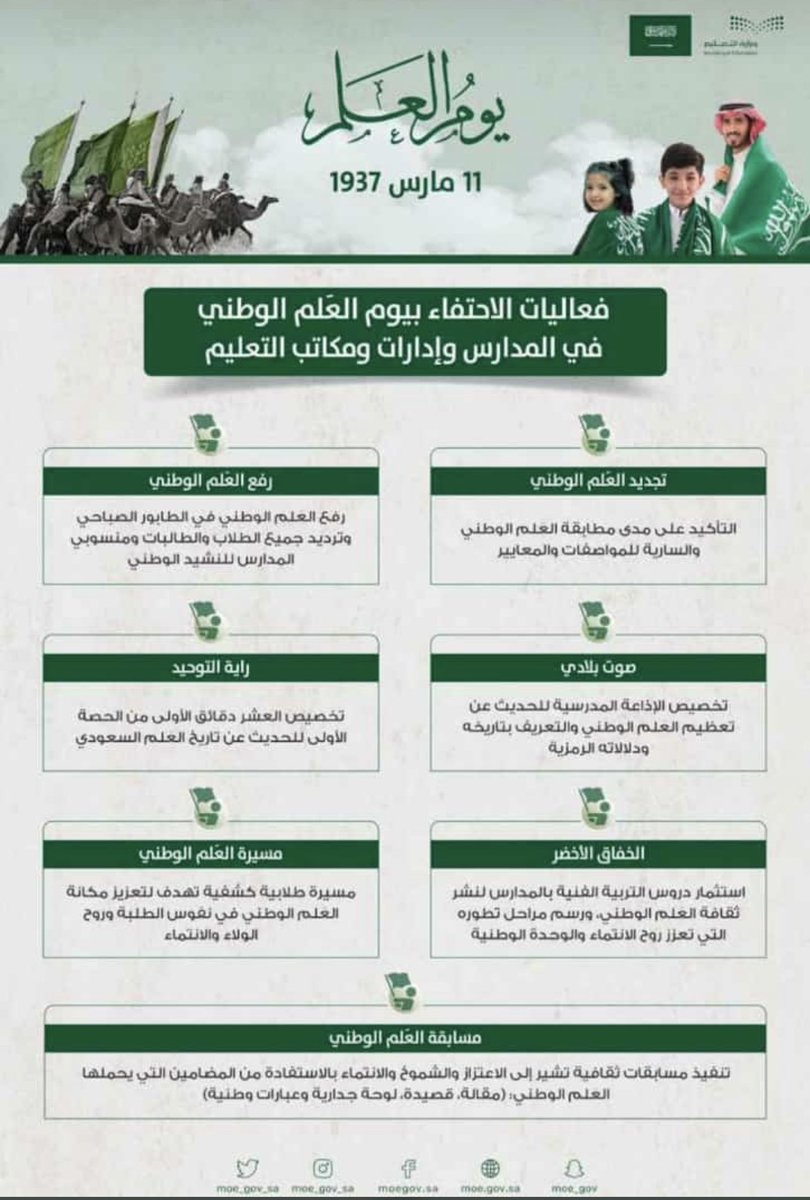 F_1F117's tweet photo. #يوم_العلم هو مناسبة وطنية تحتفي بها المملكة العربية السعودية بالعلم السعودي، إذ جاء الأمر الملكي في عام 2023، بأن يكون يوم 11 مارس من كل عام يوماً خاصاً بالعلم . https://t.co/Z6LtThFLBZ