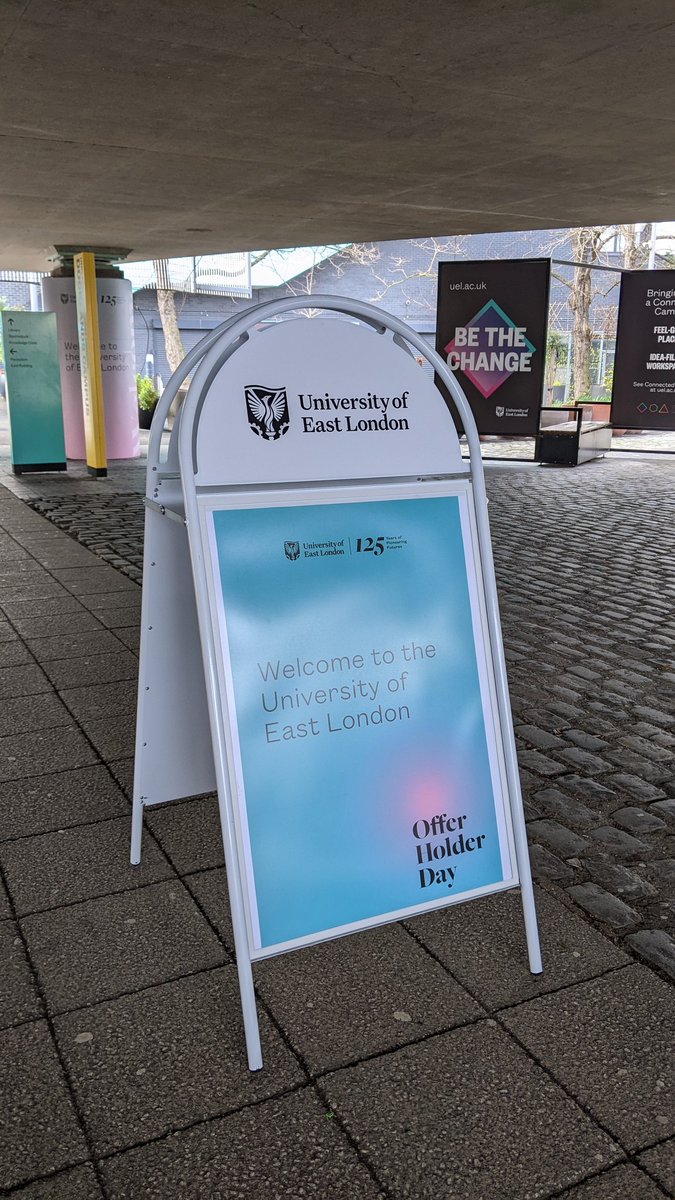 ByGaurav: Welcome Offer Holders!!! We are looking forward to seeing you today. #BeTheChange <a href="/UEL_News/">Uni of East London</a>
