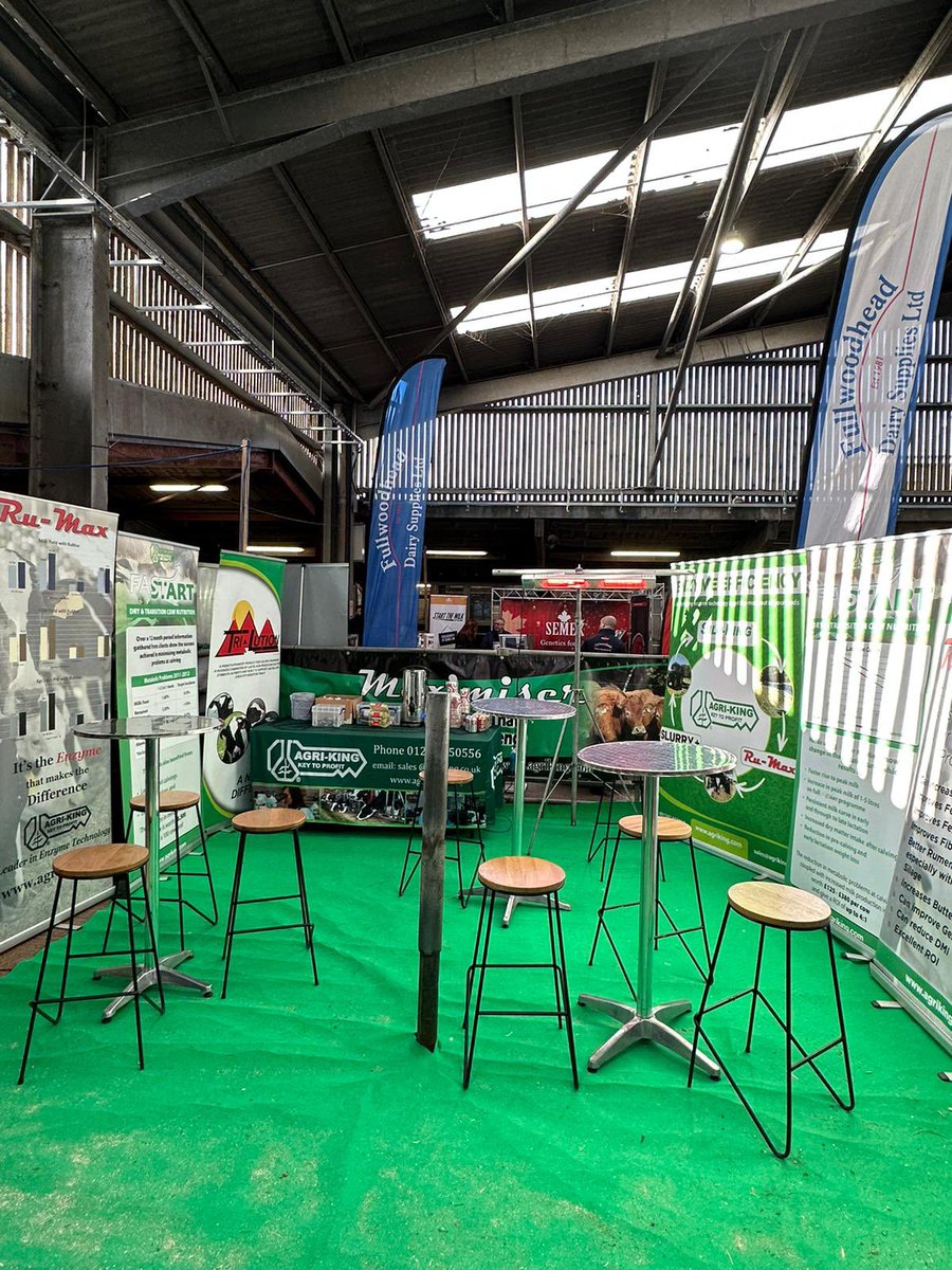 AgrikingLtd's tweet image. Come visit us at stand 24 at the Borderway UK Dairy Expo this morning! 
#TeamDairy #KeyToProfit