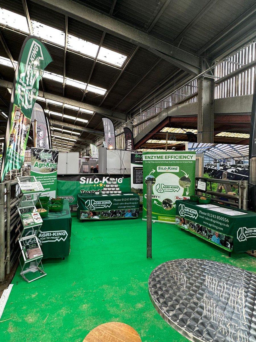 AgrikingLtd's tweet image. Come visit us at stand 24 at the Borderway UK Dairy Expo this morning! 
#TeamDairy #KeyToProfit