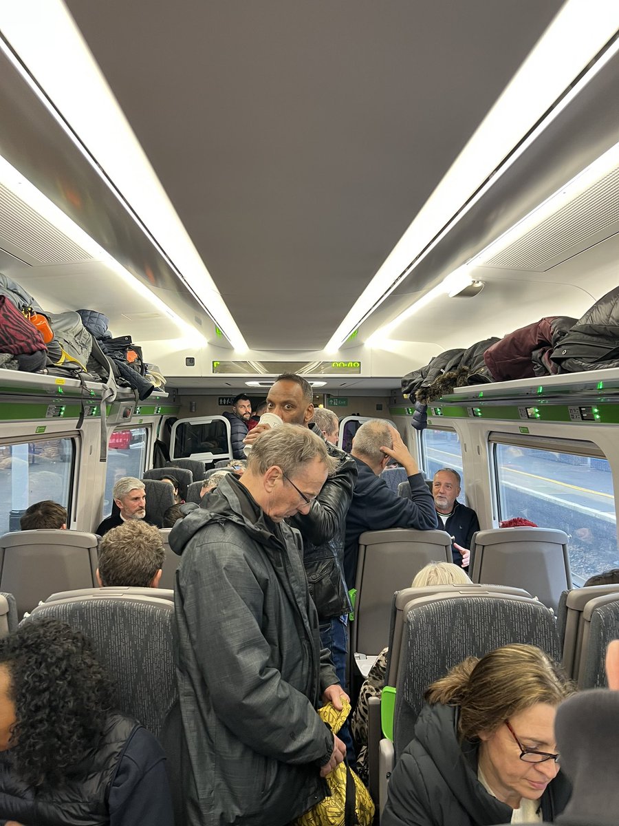 The second weekend of travelling on <a href="/GWRHelp/">GWR</a> in three weeks and as usual completely packed and unsafe. Cannot understand why they can’t add more carriages, or perhaps more trains! At least it was on time 🤦🏻‍♂️ #train #awfulexperience