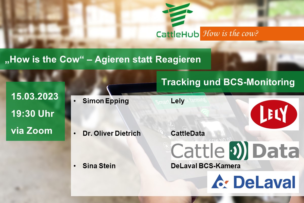 👉 Für den ersten Termin unserer 4-teiligen Online-Veranstaltungsreihe möchten wir euch hier schon mal unsere Referent*innen vorstellen. 👈
Los geht's um 19:30 Uhr, anmelden könnt ihr euch hier: cattlehub.de/veranstaltung/…