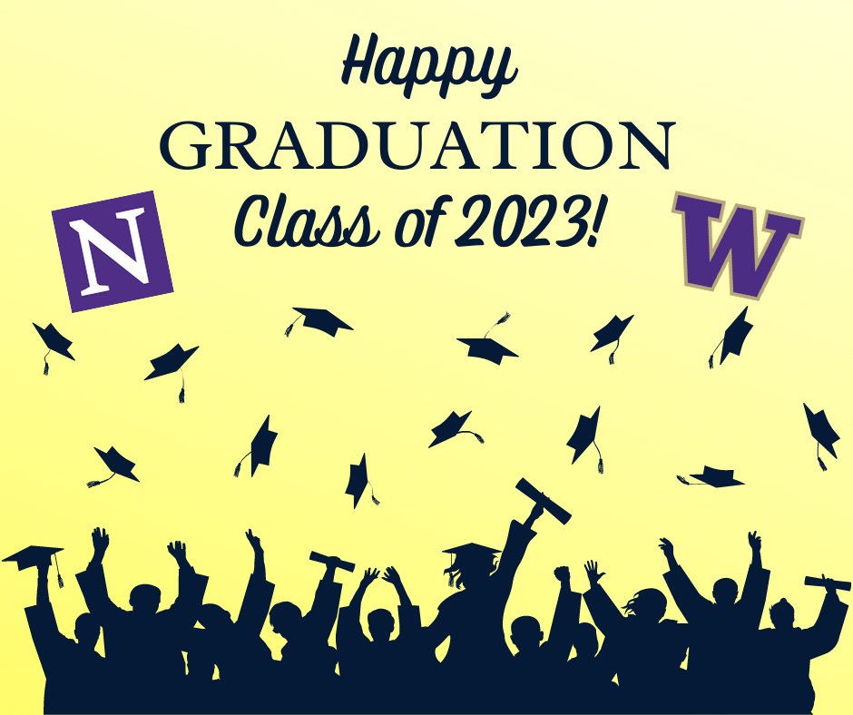 Genetic Counseling program graduations begin today with Northwestern University and the University of Washington! Congratulations to all the graduates, today and throughout the rest of the season!!! 🎉🎓🙌🏾