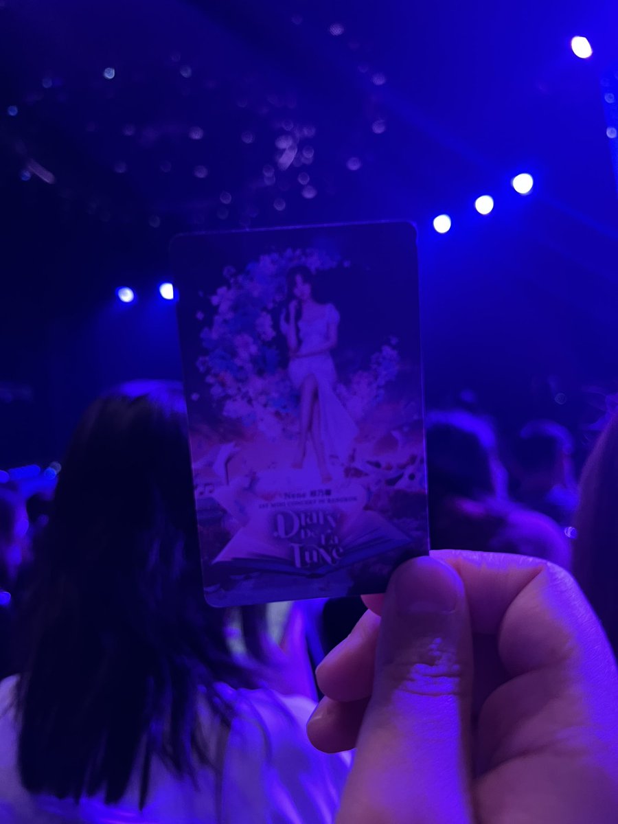 YCNN8's tweet photo. บัตรน่ารักมาก #เนเน่ #Nene1stMiniConcertInBKK https://t.co/5Xh5HQNSfh