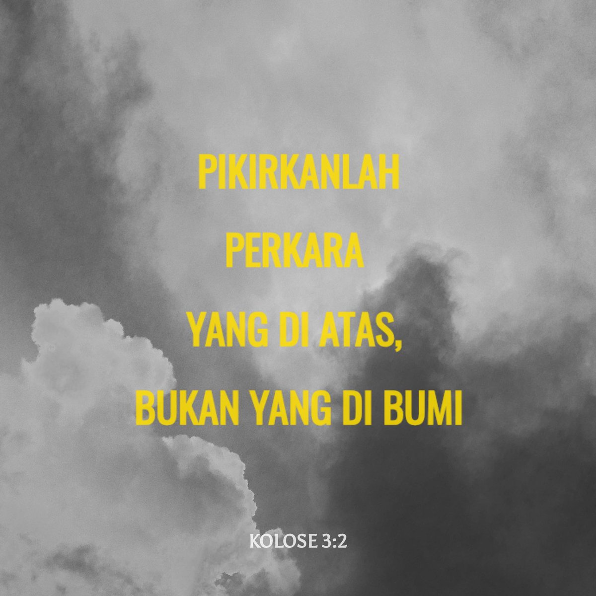 Pikirkanlah perkara yang di atas, bukan yang di bumi.
Kolose 3:2 TB

bible.com/verse-of-the-d…