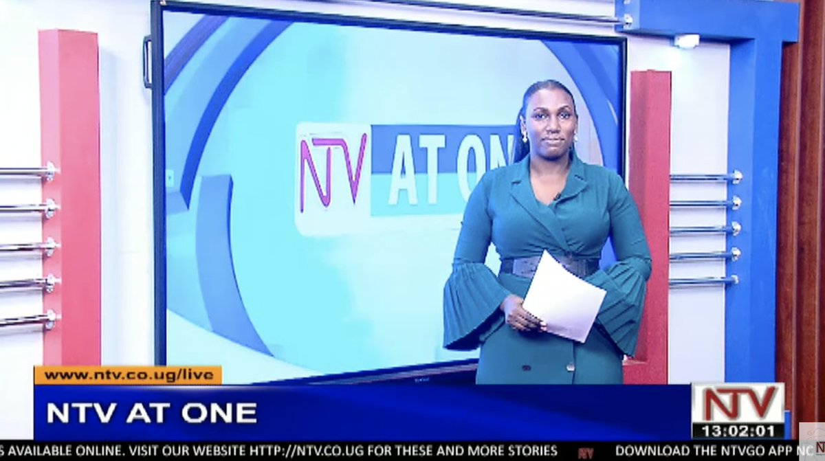 ntvuganda's tweet photo. ON AIR NOW: #NTVAtOne with @Mildred_Pedun.

Get latest news stories now. 

Stream 👉https://t.co/skThkr1PwX https://t.co/iv4c5loy4U