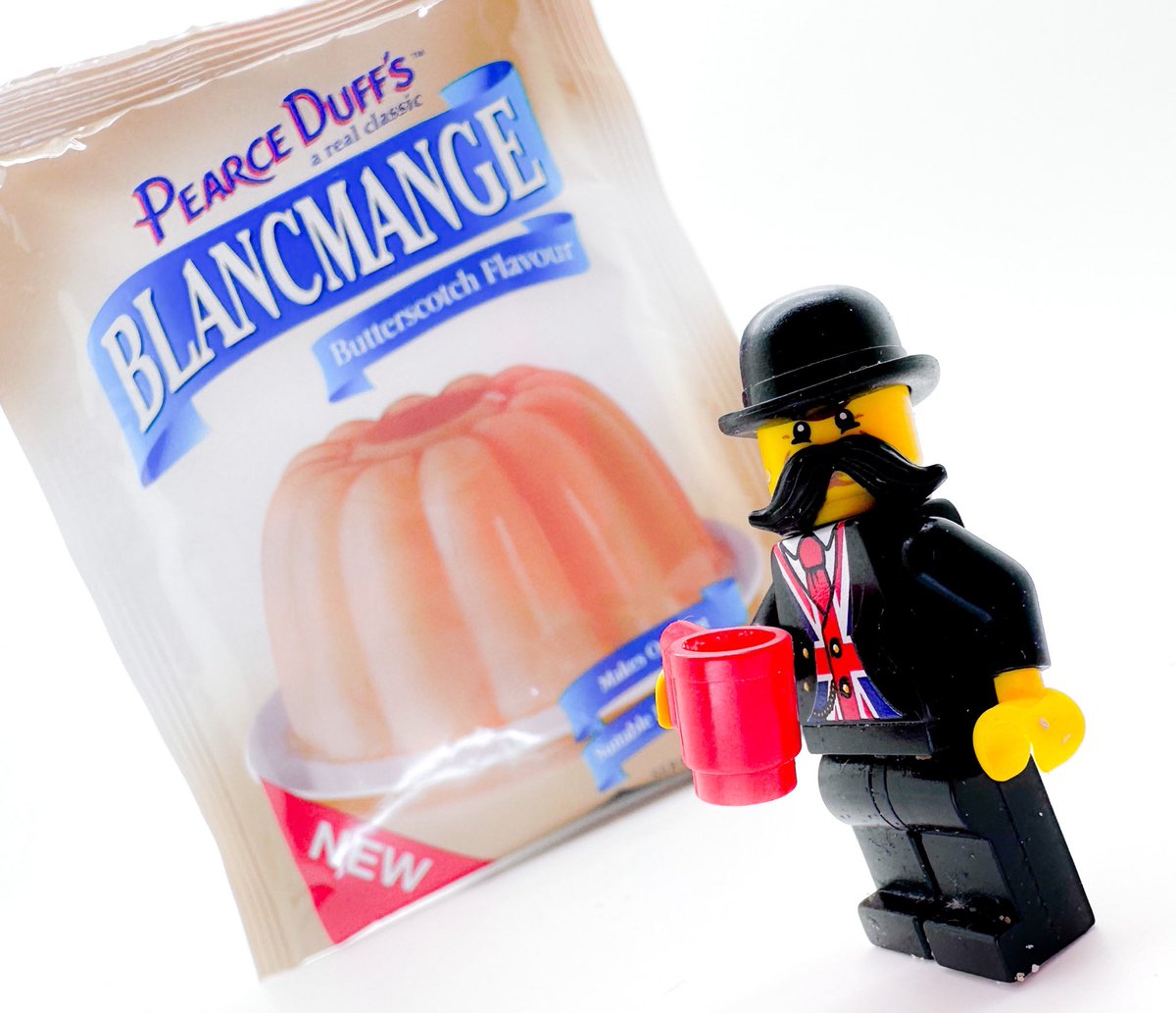 Butterscotch Blancmange…. Are you IN? or OUT OUT? or perhaps you would prefer it in Raspberry Flavour? #blancmange
