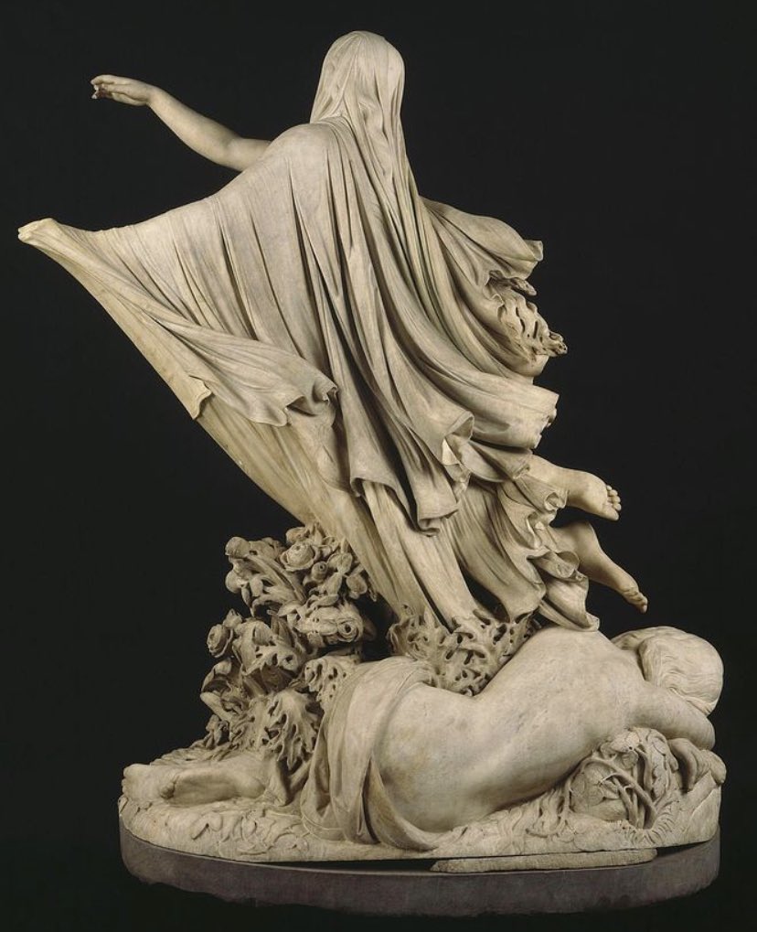 AcademiaAesthe1's tweet photo. The Sleep of Sorrow and the Dream of Joy,1861. By Raffaele Monti

Victoria &amp; Albert Museum, London https://t.co/tlM4IKLDU3