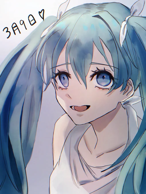 今日はまだミクの日だよね…?(震え)#ミクの日 