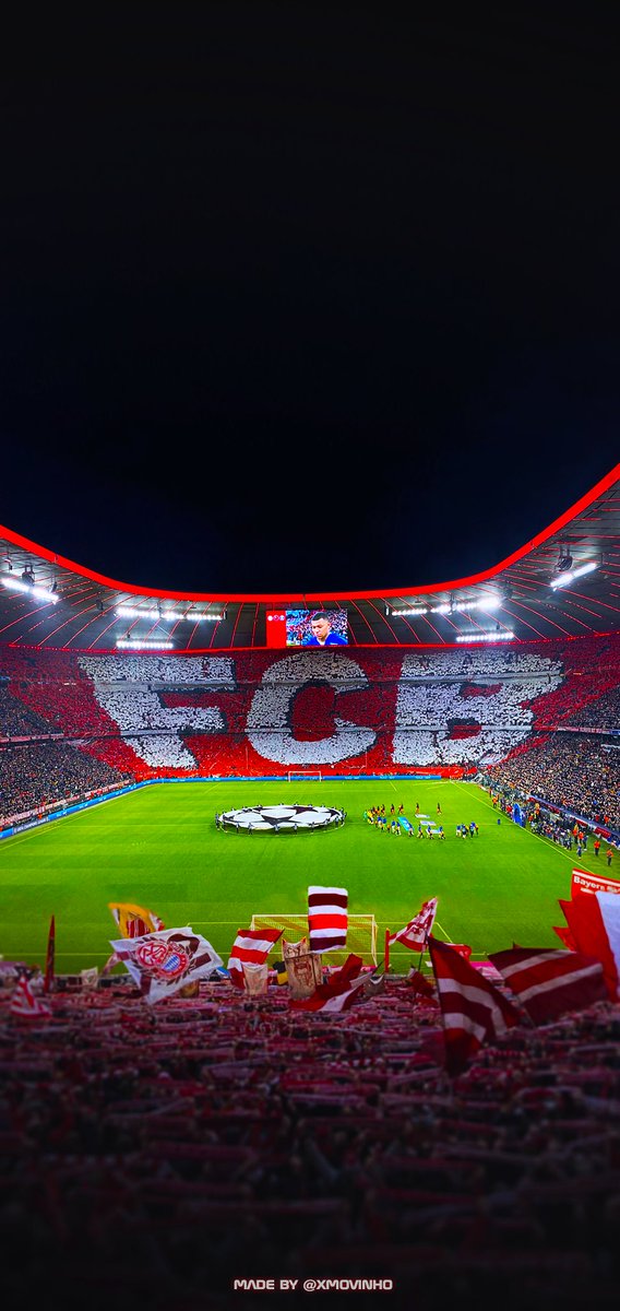 I made a Wallpaper out of the #FCBPSG Choreo.
Likes and retweets are appreciated! 🙏

#FCBayern #FCB #MiaSanMia #AllianzArena