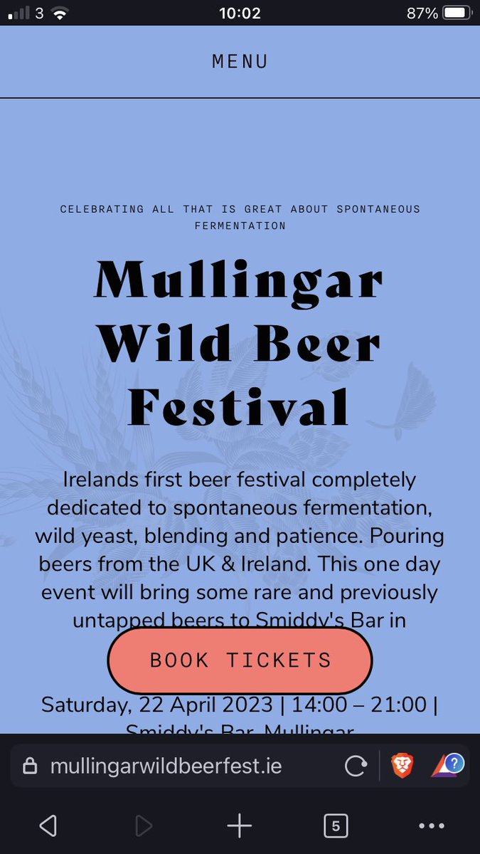 wild_fest_gar's tweet photo. Thanks to @craigpkearney for this slick looking website. Catch all the breweries, location and buy tickets. There’s even some photos from last year courtesy of pint photographer @thebeernut. 

https://t.co/gYsBpmtp0x https://t.co/86nl3kKZgp