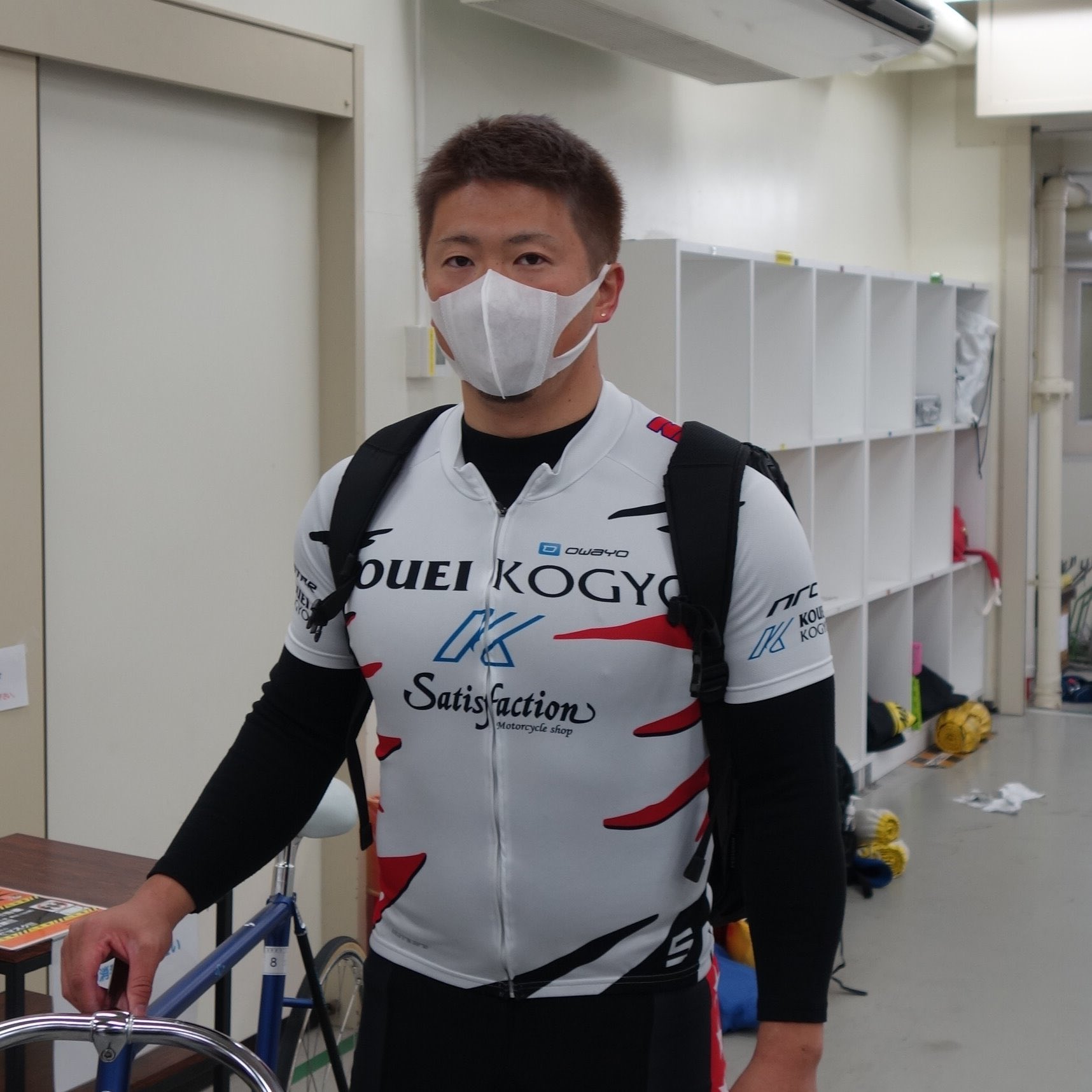 競輪　ユニフォーム　74th 倉茂記念杯　深谷知広選手　サイン入り 競輪 ユニフォーム 74th 倉茂記念杯 深谷知広選手 サイン入り