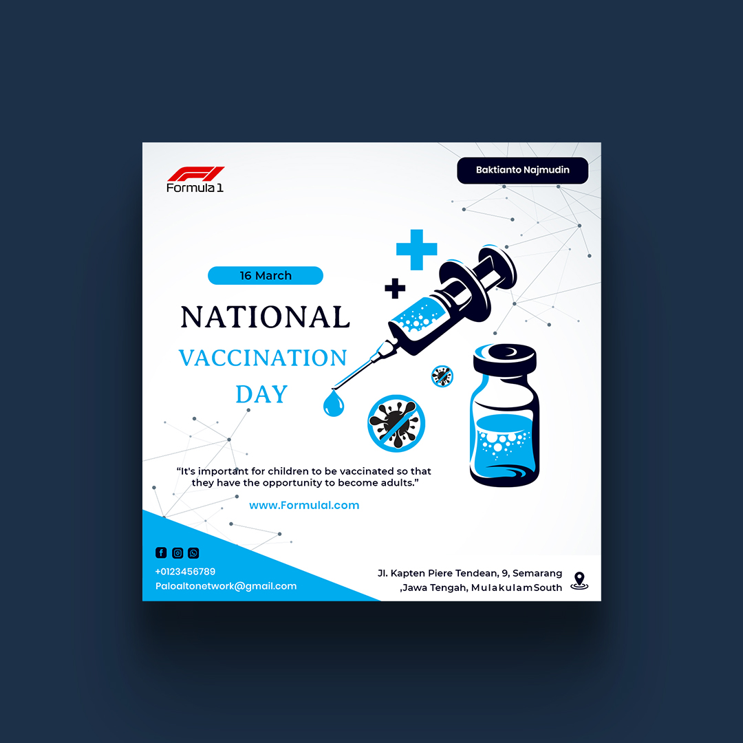 craftyartstudio's tweet photo. National Vaccination Day Post Maker Template Crafty Art Online Graphic Design Tool
For Create Your Custom Design
DOWNLOAD APP NOW : Crafty Art
https://t.co/iDyXWViydi
#nationalvaccinationday #vaccinationday #vaccination #provaccination #vaccinations #vaccinationtime https://t.co/AO65T4Pb9J