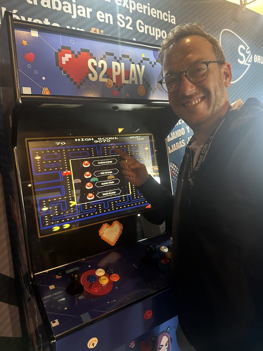 JPabloTG's tweet image. 9070 ni tan mal! @s2grupo #ROOTEDCON