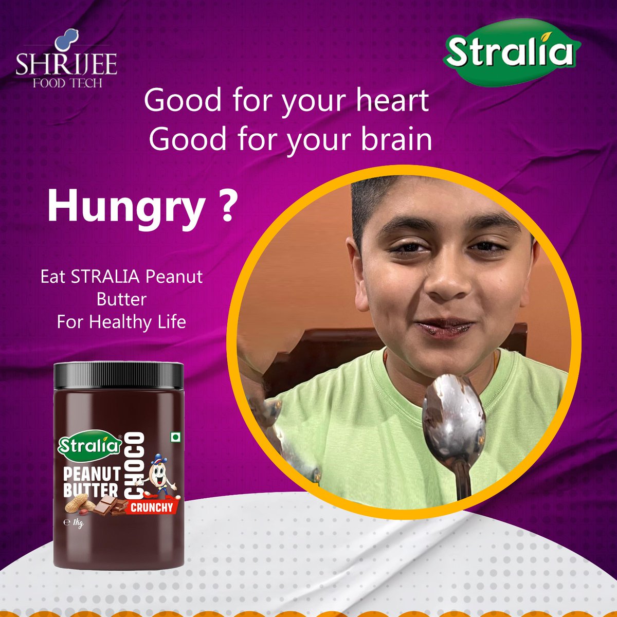 ShrijeeF's tweet photo. Keep your children Fit, Healthy and intelligent….
You can buy our products Online
Amazon :  https://t.co/d8mBoW8R4w

#straliapeanutbutter #smoothpeanutbutter #children #childrenshealth #peanutbutter #Butter  #distributors #FMCG #peanuts #delicious #JamKandorna #gujarat #india https://t.co/zcLAaVbuor