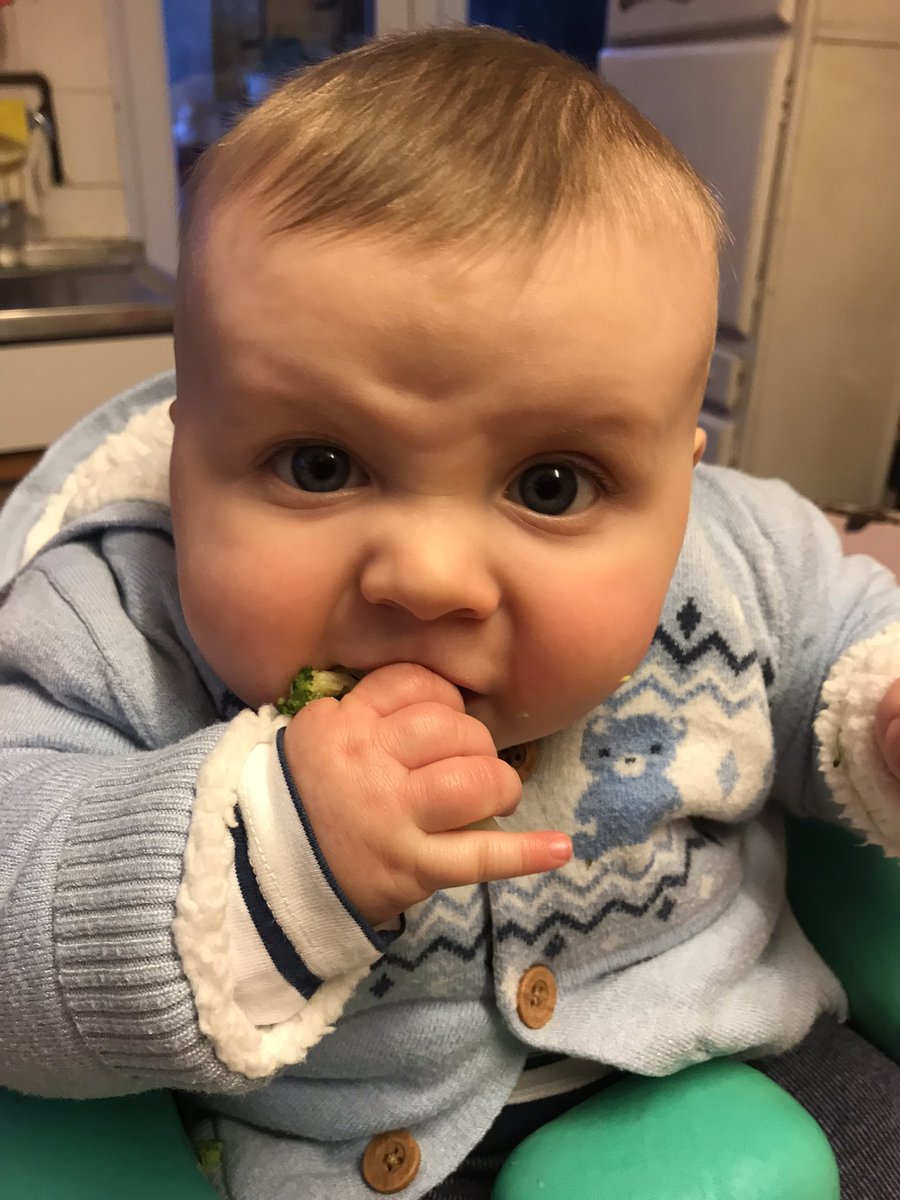 Almost 5 months of this one’s face 💜