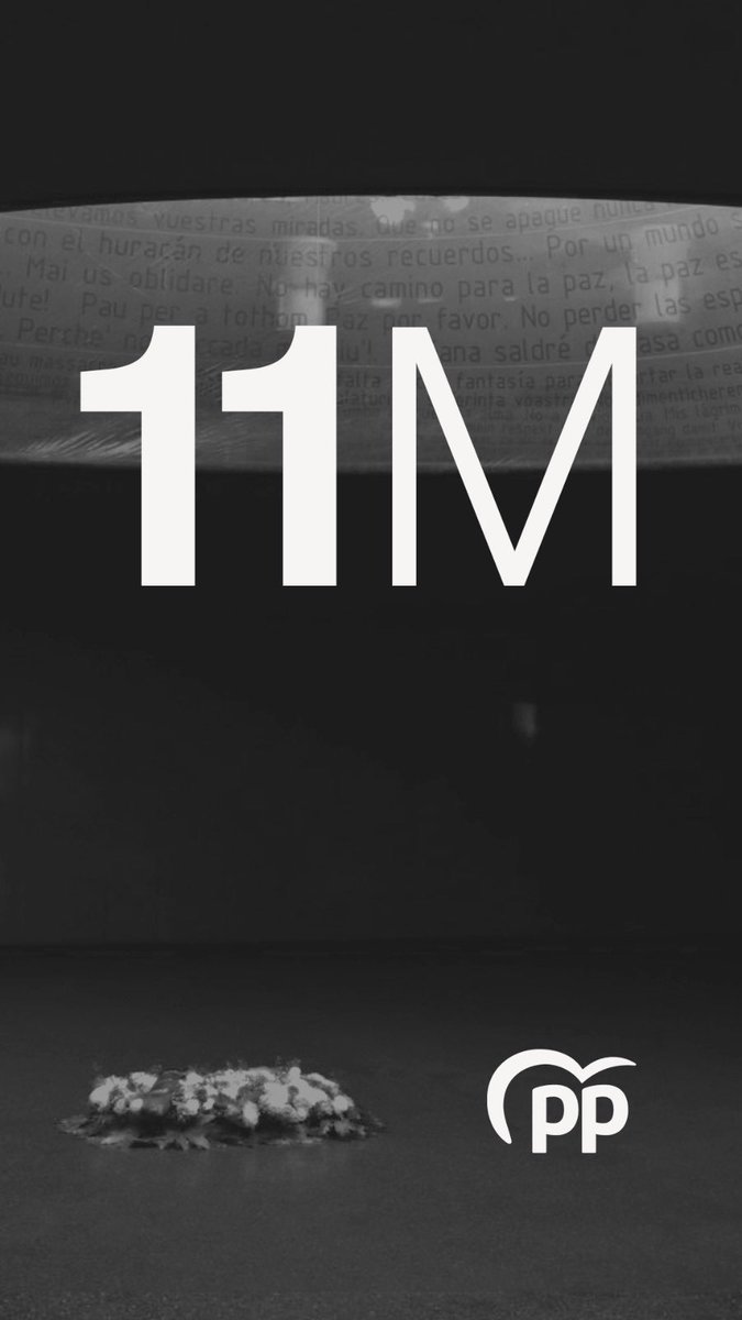Hoy nuestro emocionado recuerdo a las víctimas de los atentados #11M y a sus familias. 

El día que cambió la Historia y que conmocionó a todo un país. 

No os olvidamos.

#11M #Memoria #11marzo