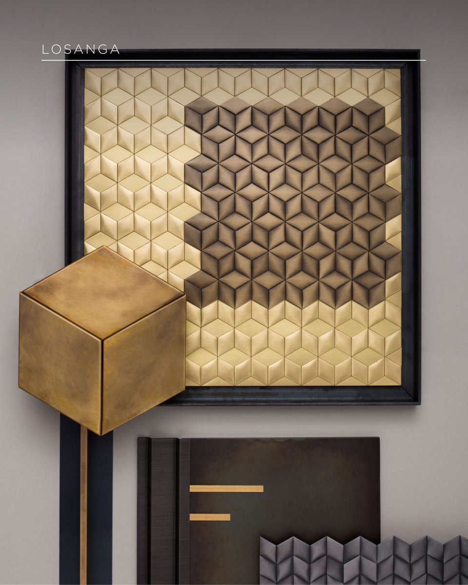 Archdekor2's tweet image. Losanga od De Castelli to estetyczna czystość geometrycznych wzorów, dająca trójwymiarowe złudzenie optyczne. Kolekcja pozwala na tworzenie, rozmaitych wzorów i mozaik.
archdekor.pl/portfolio_page…
#Decastelli #walldecor #metal #design #interiordesign